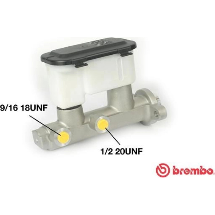 Brembo M 59 060 Hauptbremszylinder ESSENTIAL LINE Brembo M 59 060 Hauptbremszylinder ESSENTIAL LINE