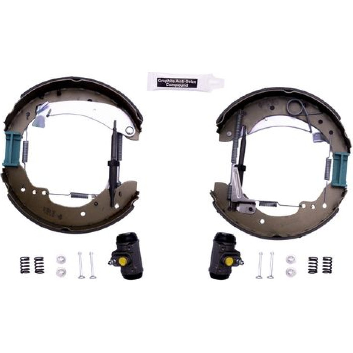 Hella 8DB 355 004-221 Bremsbackensatz Shoe Kit Pro Hella 8DB 355 004-221 Bremsbackensatz Shoe Kit Pro