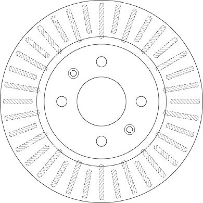 TRW DF6431 Bremsscheibe TRW DF6431 Bremsscheibe