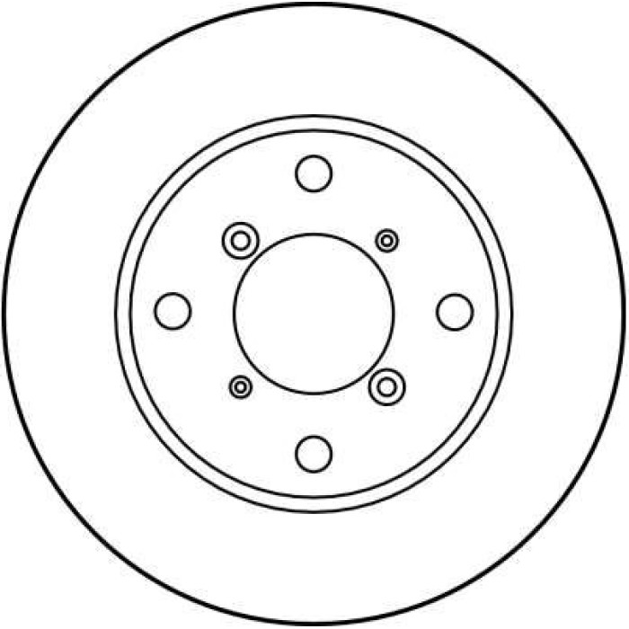 TRW DF3106 Bremsscheibe