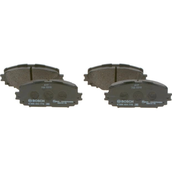 BOSCH 0 986 494 770 Bremsbelagsatz, Scheibenbremse BOSCH 0 986 494 770 Bremsbelagsatz, Scheibenbremse