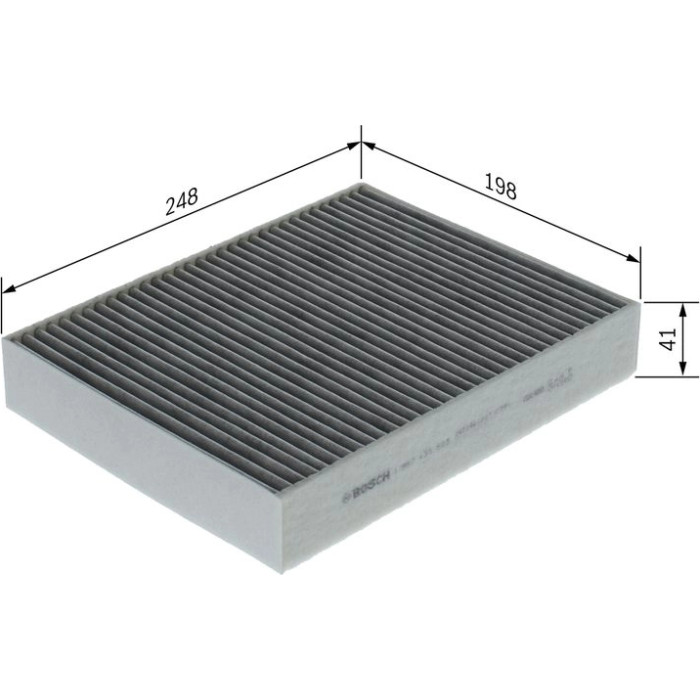 BOSCH 1 987 435 503 Innenraumfilter
