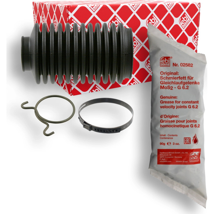 FEBI BILSTEIN 08498 Faltenbalgsatz, Lenkung FEBI BILSTEIN 08498 Faltenbalgsatz, Lenkung