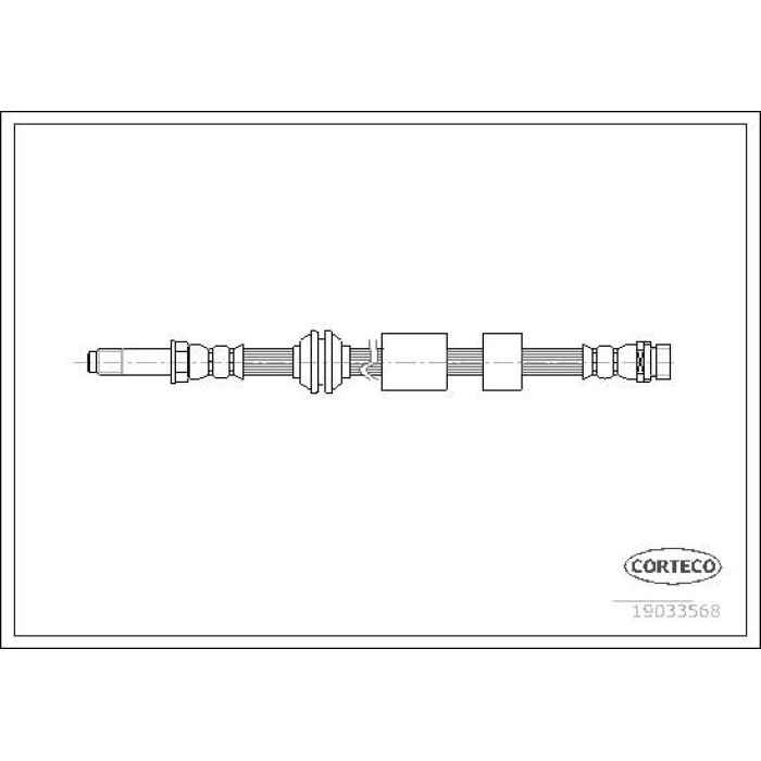 Corteco 19033568 Bremsschlauch