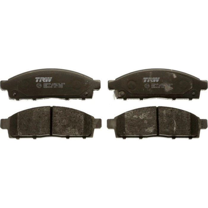TRW GDB3435 Bremsbelagsatz, Scheibenbremse COTEC TRW GDB3435 Bremsbelagsatz, Scheibenbremse COTEC