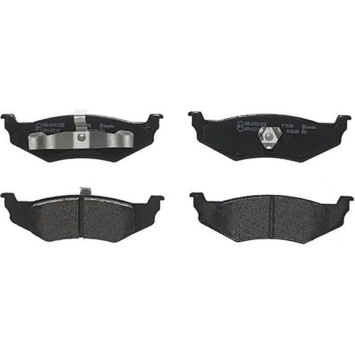 Brembo P 11 010 Bremsbelagsatz, Scheibenbremse PRIME LINE Brembo P 11 010 Bremsbelagsatz, Scheibenbremse PRIME LINE