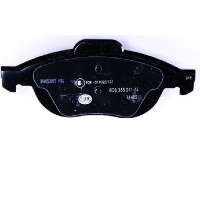 Hella 8DB 355 011-651 Bremsbelagsatz, Scheibenbremse