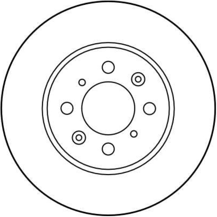 TRW DF2792 Bremsscheibe TRW DF2792 Bremsscheibe