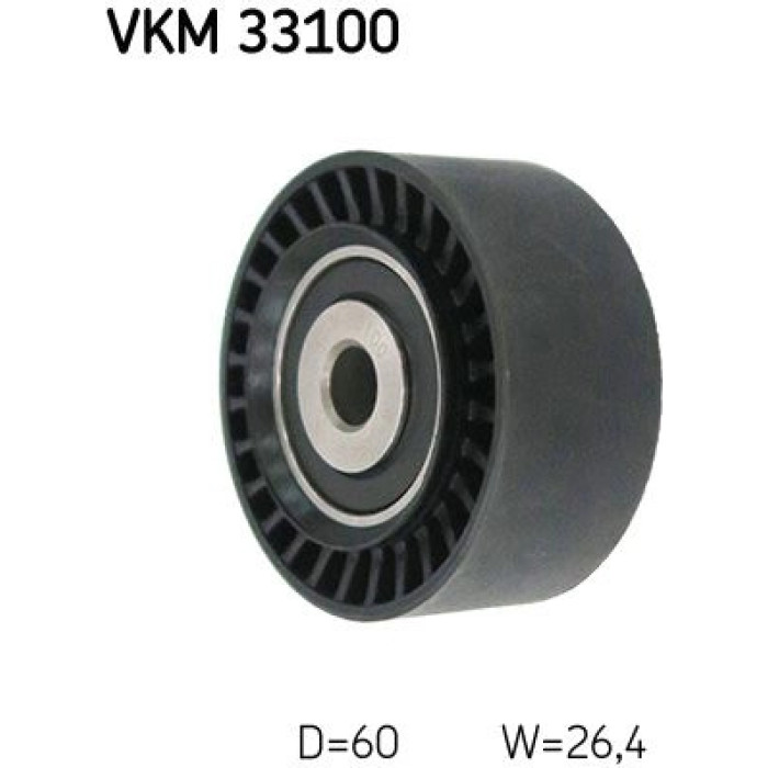 SKF VKM 33100 Umlenkrolle/Führungsrolle, Keilrippenriemen SKF VKM 33100 Umlenkrolle/Führungsrolle, Keilrippenriemen