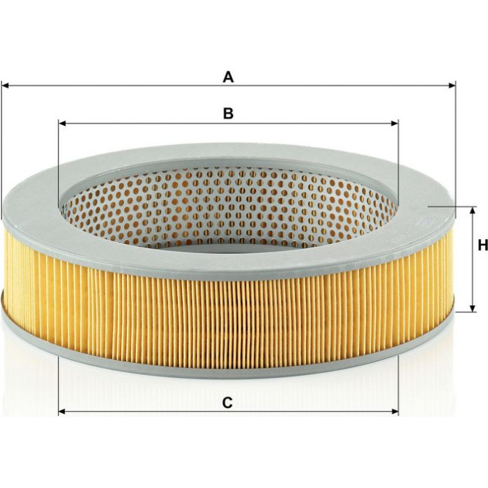 MANN-FILTER C 2868 Luftfilter MANN-FILTER C 2868 Luftfilter