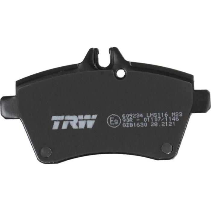 TRW GDB1630 Bremsbelagsatz, Scheibenbremse COTEC TRW GDB1630 Bremsbelagsatz, Scheibenbremse COTEC