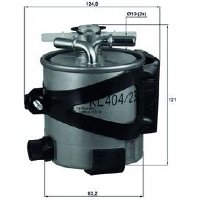 Knecht KLH 44/22 Kraftstofffilter Knecht KLH 44/22 Kraftstofffilter