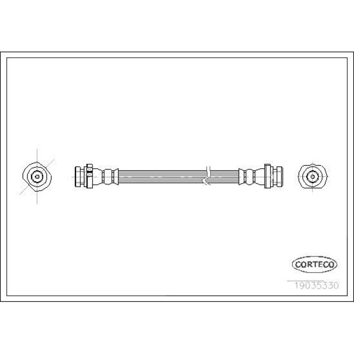 Corteco 19035330 Bremsschlauch