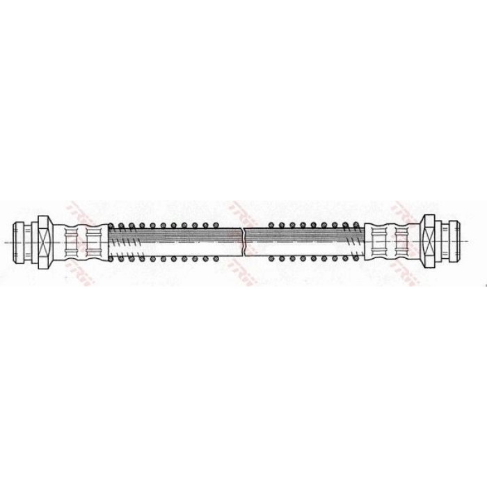 TRW PHA287 Bremsschlauch