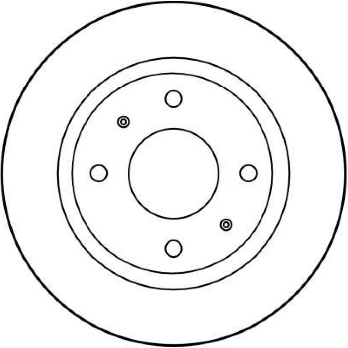 TRW DF4127 Bremsscheibe