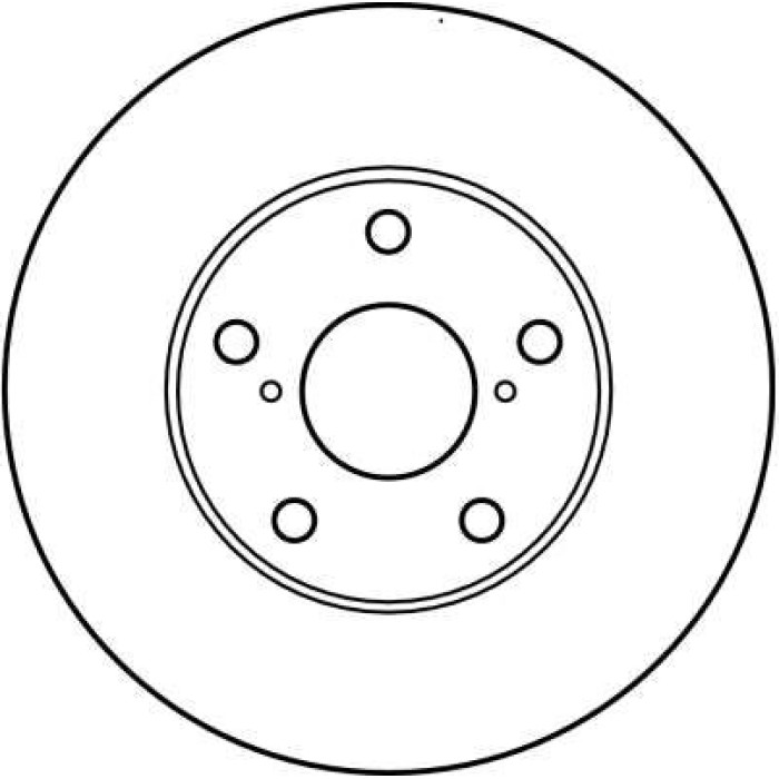 TRW DF4161 Bremsscheibe TRW DF4161 Bremsscheibe