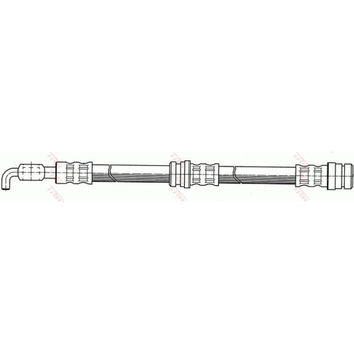 TRW PHD124 Bremsschlauch TRW PHD124 Bremsschlauch