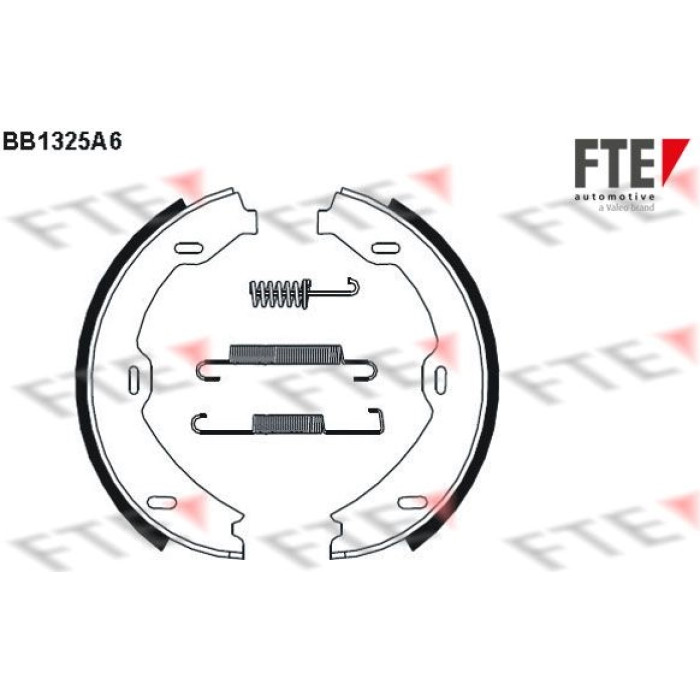 FTE 9100083 Bremsbackensatz, Feststellbremse FTE 9100083 Bremsbackensatz, Feststellbremse