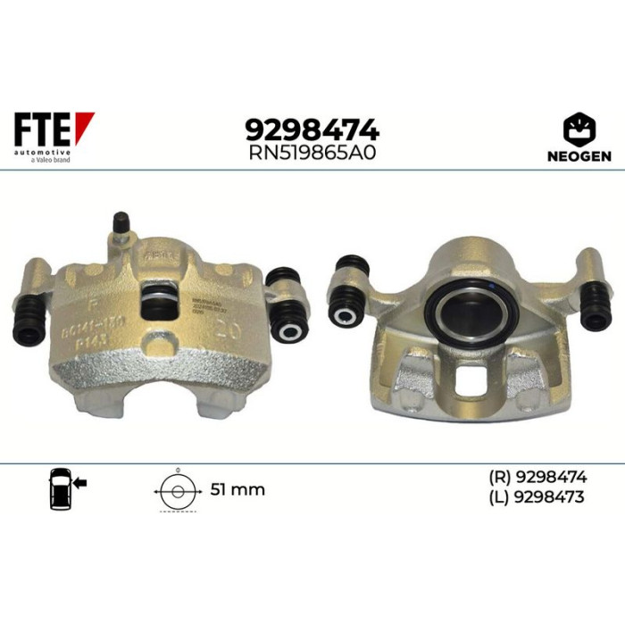 FTE 9298474 Bremssattel NEOGEN