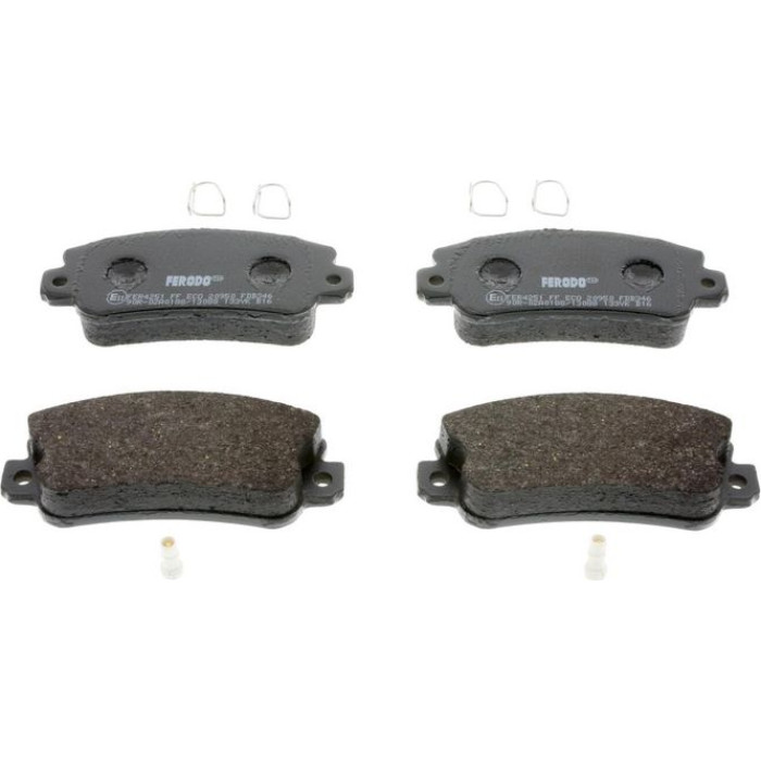 Ferodo FDB346 Bremsbelagsatz, Scheibenbremse PREMIER ECO FRICTION Ferodo FDB346 Bremsbelagsatz, Scheibenbremse PREMIER ECO FRICTION