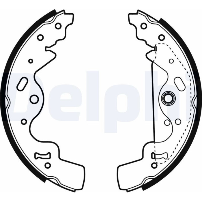 Delphi LS1941 Bremsbackensatz
