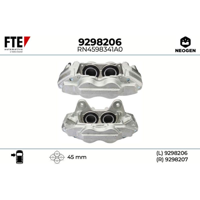 FTE 9298206 Bremssattel NEOGEN