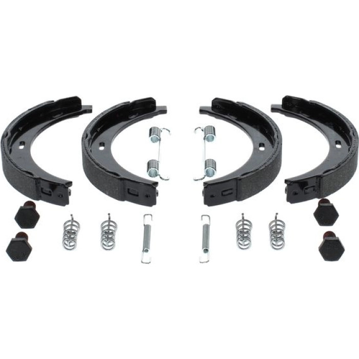 BOSCH 0 986 487 543 Bremsbackensatz, Feststellbremse BOSCH 0 986 487 543 Bremsbackensatz, Feststellbremse