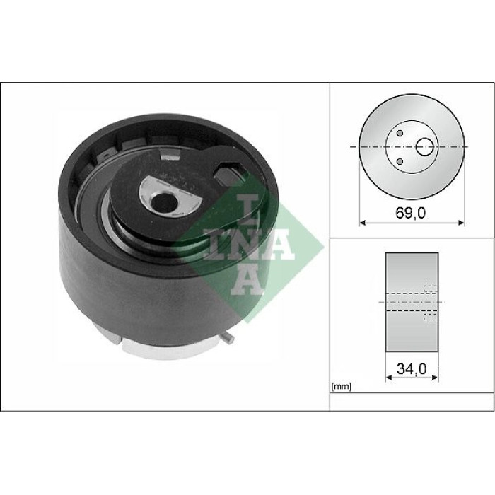 INA 531 0771 10 Spannrolle, Zahnriemen INA 531 0771 10 Spannrolle, Zahnriemen
