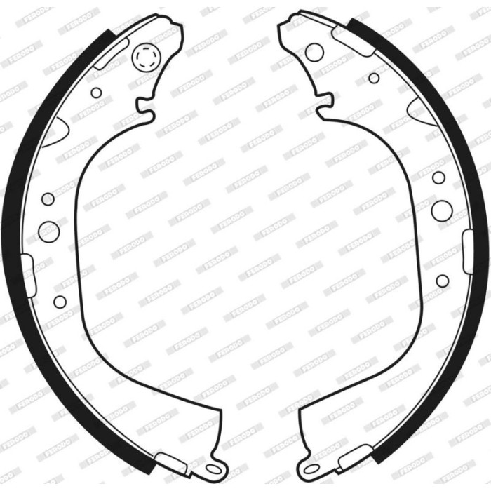 Ferodo FSB411 Bremsbackensatz PREMIER