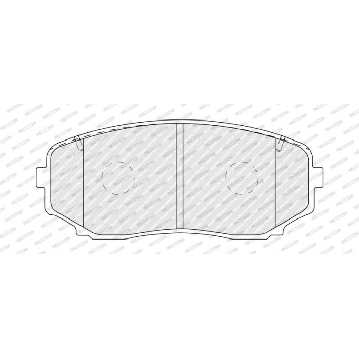 Ferodo FDB5433 Bremsbelagsatz, Scheibenbremse PREMIER ECO FRICTION Ferodo FDB5433 Bremsbelagsatz, Scheibenbremse PREMIER ECO FRICTION
