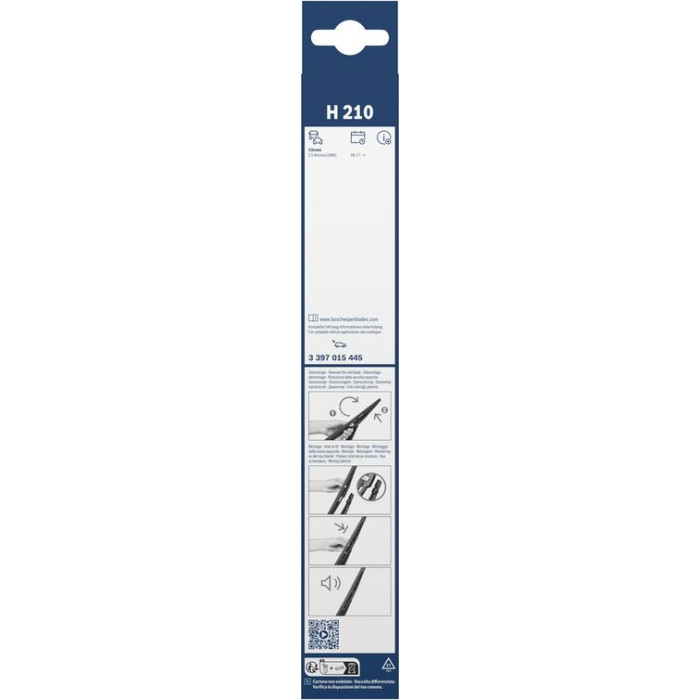 BOSCH 3 397 015 445 Wischblatt Rear BOSCH 3 397 015 445 Wischblatt Rear