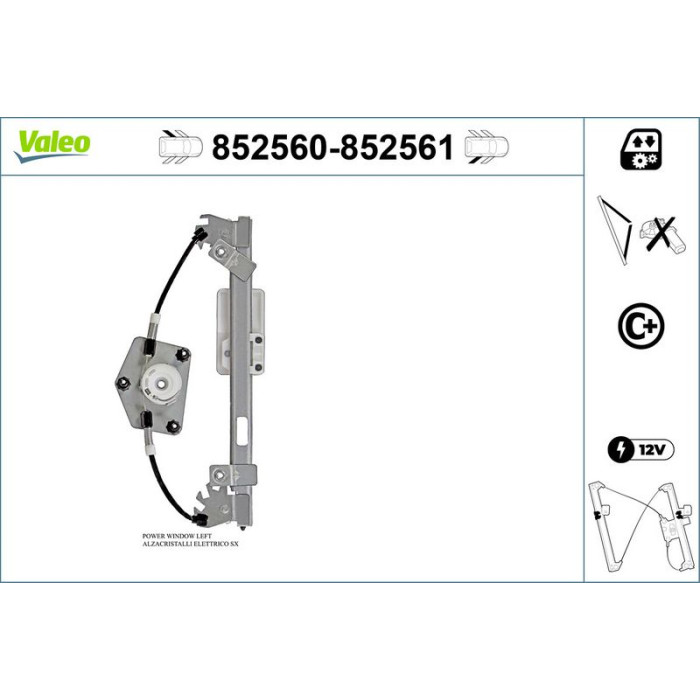 Valeo 852561 Fensterheber Valeo 852561 Fensterheber