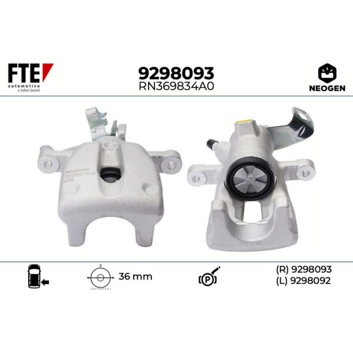 FTE 9298093 Bremssattel NEOGEN FTE 9298093 Bremssattel NEOGEN