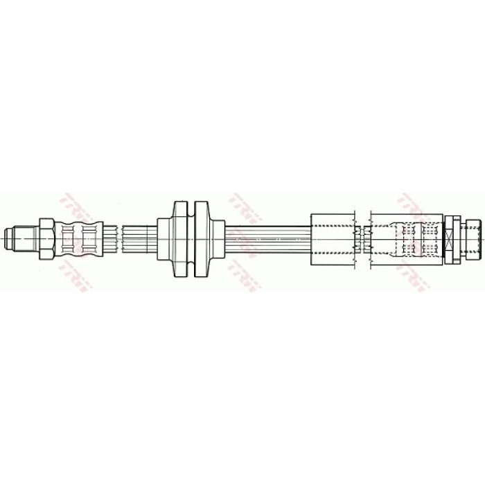 TRW PHB565 Bremsschlauch TRW PHB565 Bremsschlauch
