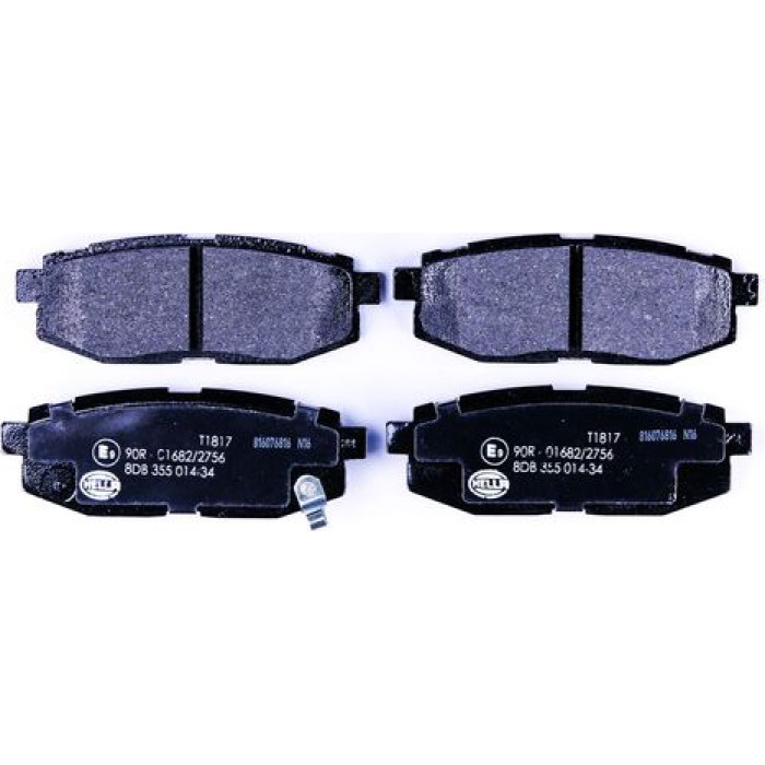 Bremsbelagsatz, Scheibenbremse 8DB 355 014-341 Bremsbelagsatz, Scheibenbremse 8DB 355 014-341