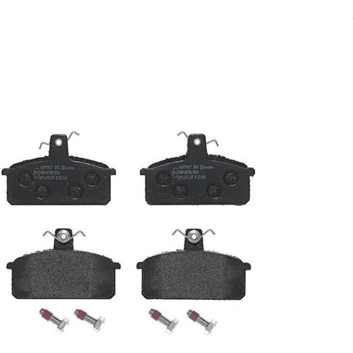 Brembo P 23 018 Bremsbelagsatz, Scheibenbremse PRIME LINE Brembo P 23 018 Bremsbelagsatz, Scheibenbremse PRIME LINE
