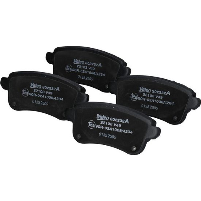 Valeo 302232A Bremsbelagsatz, Scheibenbremse EXPERT