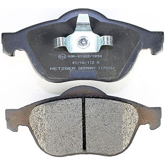 Metzger 1170161 Bremsbelagsatz, Scheibenbremse Metzger 1170161 Bremsbelagsatz, Scheibenbremse