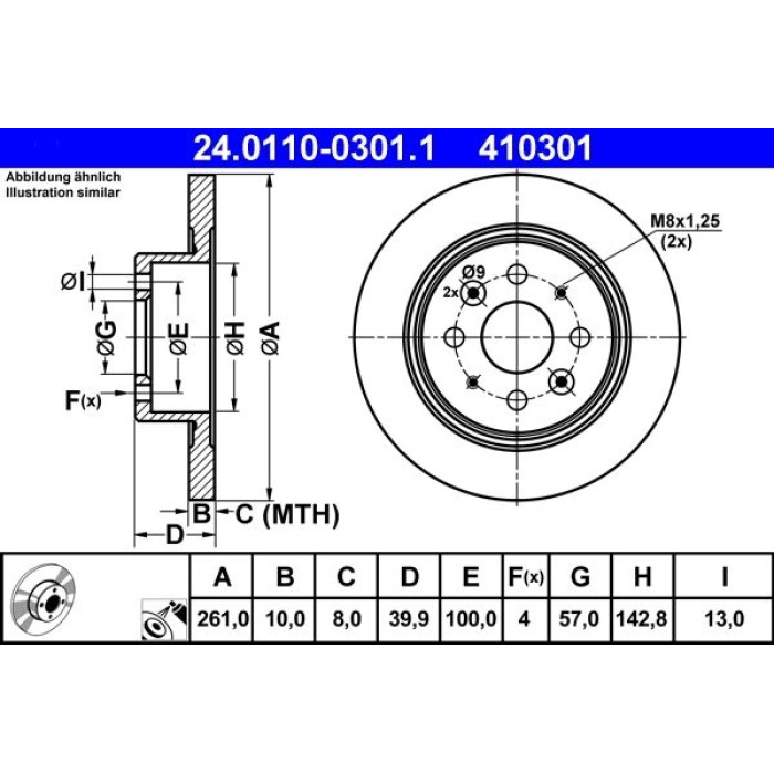 Bremsscheibe 24.0110-0301.1