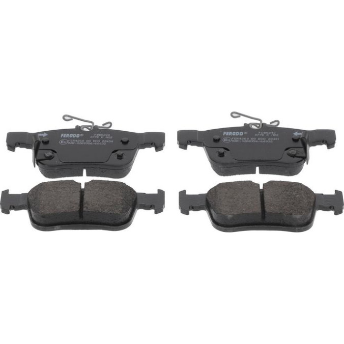 Ferodo FDB5240 Bremsbelagsatz, Scheibenbremse PREMIER ECO FRICTION Ferodo FDB5240 Bremsbelagsatz, Scheibenbremse PREMIER ECO FRICTION