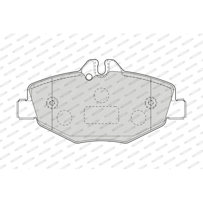 Ferodo FDB1414 Bremsbelagsatz, Scheibenbremse PREMIER ECO FRICTION