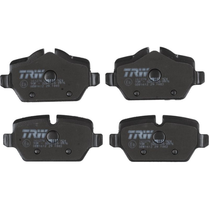 TRW GDB1612 Bremsbelagsatz, Scheibenbremse COTEC TRW GDB1612 Bremsbelagsatz, Scheibenbremse COTEC