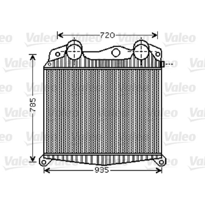 Valeo 818741 Ladeluftkühler NEUTEIL