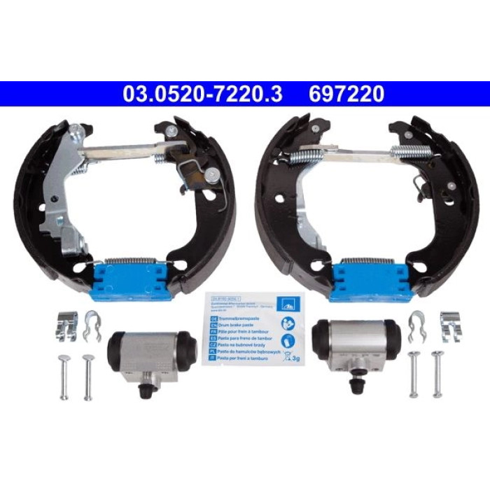 ATE 03.0520-7220.3 Bremsbackensatz Original TopKit ATE 03.0520-7220.3 Bremsbackensatz Original TopKit
