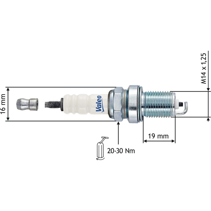 Valeo 246881 Zündkerze