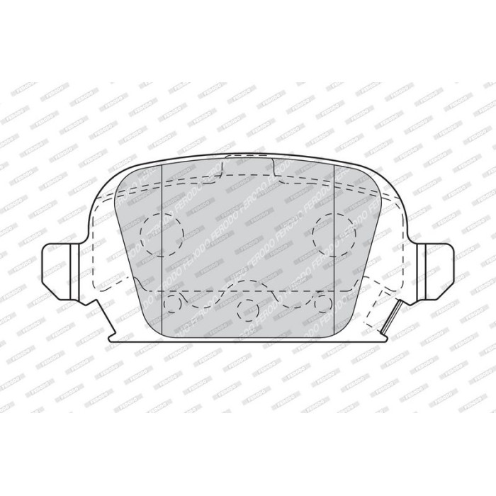 Ferodo FDB1472 Bremsbelagsatz, Scheibenbremse PREMIER ECO FRICTION