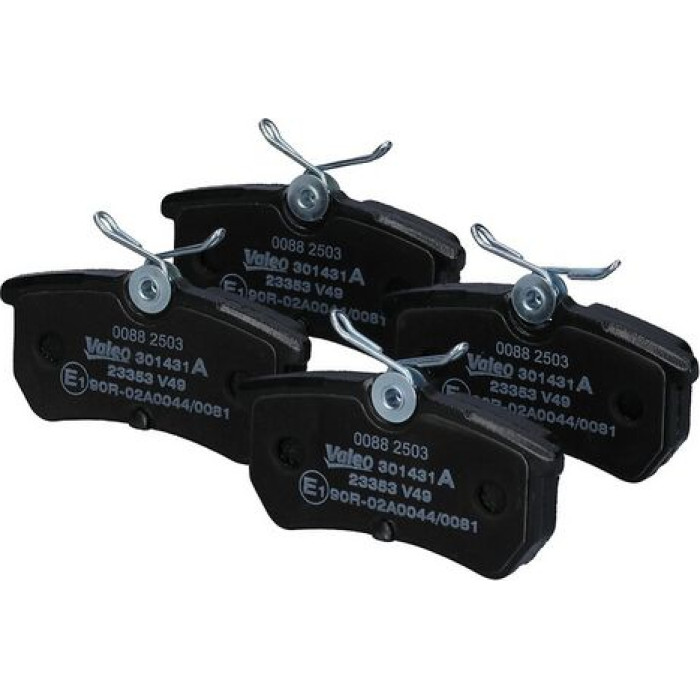 Valeo 301431A Bremsbelagsatz, Scheibenbremse EXPERT Valeo 301431A Bremsbelagsatz, Scheibenbremse EXPERT