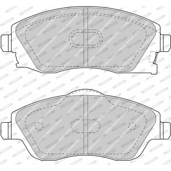 Ferodo FDB1424 Bremsbelagsatz, Scheibenbremse PREMIER ECO FRICTION Ferodo FDB1424 Bremsbelagsatz, Scheibenbremse PREMIER ECO FRICTION