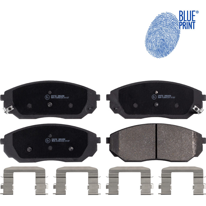 Blue Print ADG04258 Bremsbelagsatz, Scheibenbremse Blue Print ADG04258 Bremsbelagsatz, Scheibenbremse