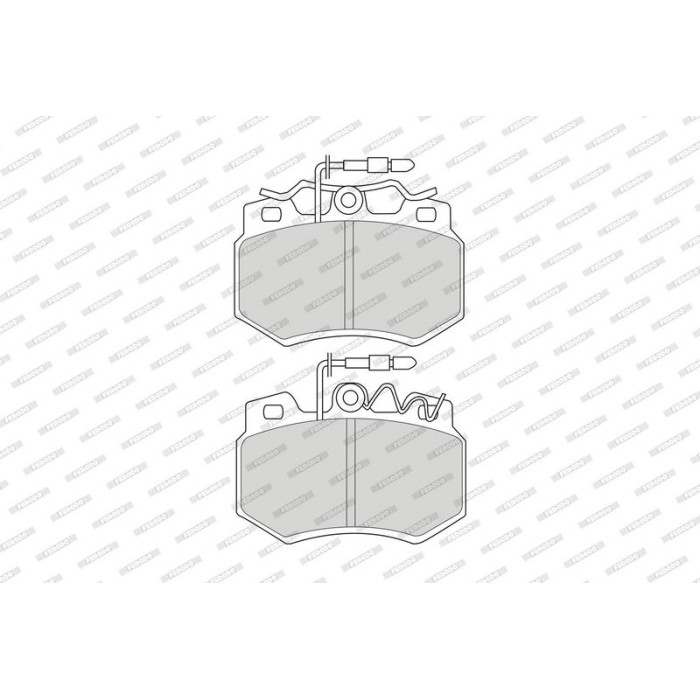 Ferodo FDB434 Bremsbelagsatz, Scheibenbremse PREMIER ECO FRICTION Ferodo FDB434 Bremsbelagsatz, Scheibenbremse PREMIER ECO FRICTION